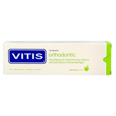 Vitis Tandpasta orthodontic 75.00 Milliliter