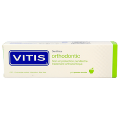 Vitis Tandpasta orthodontic 75.00 Milliliter