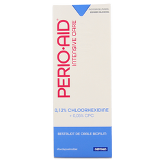Perio Aid Intensive Care mondspoelmiddel 0.12% CHX 500.00 Milliliter
