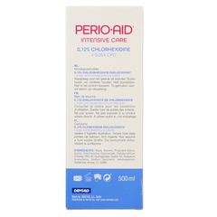 Perio Aid Intensive Care mondspoelmiddel 0.12% CHX 500.00 Milliliter