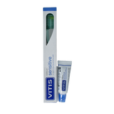 Vitis Tandenborstel sensitive met sample tandpasta 1 Set