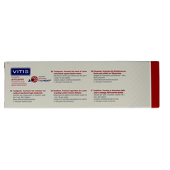 Vitis Tandpasta anti caries 75.00 Milliliter