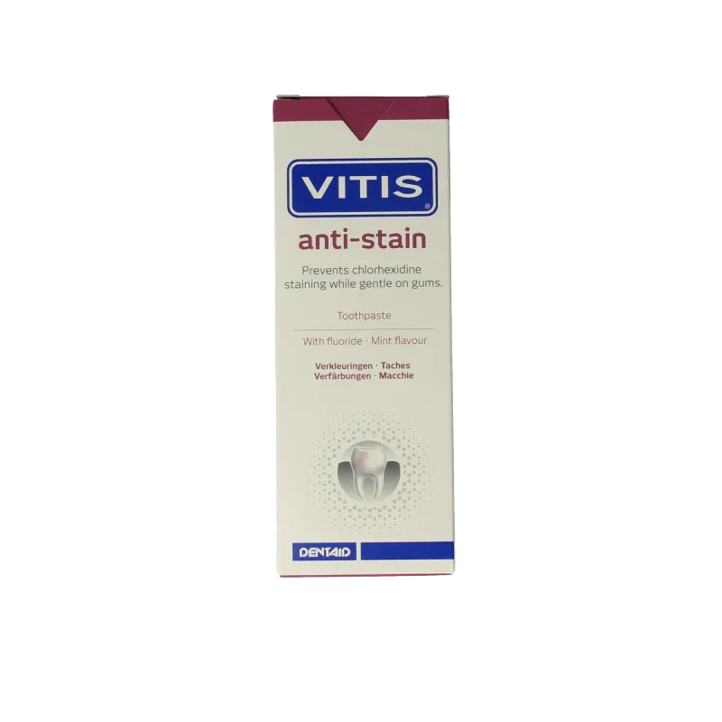 Vitis Tandpasta anti-stain 50 Milliliter