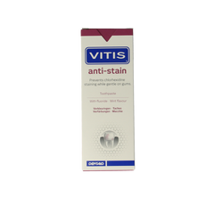 Vitis Tandpasta anti-stain 50.00 Milliliter