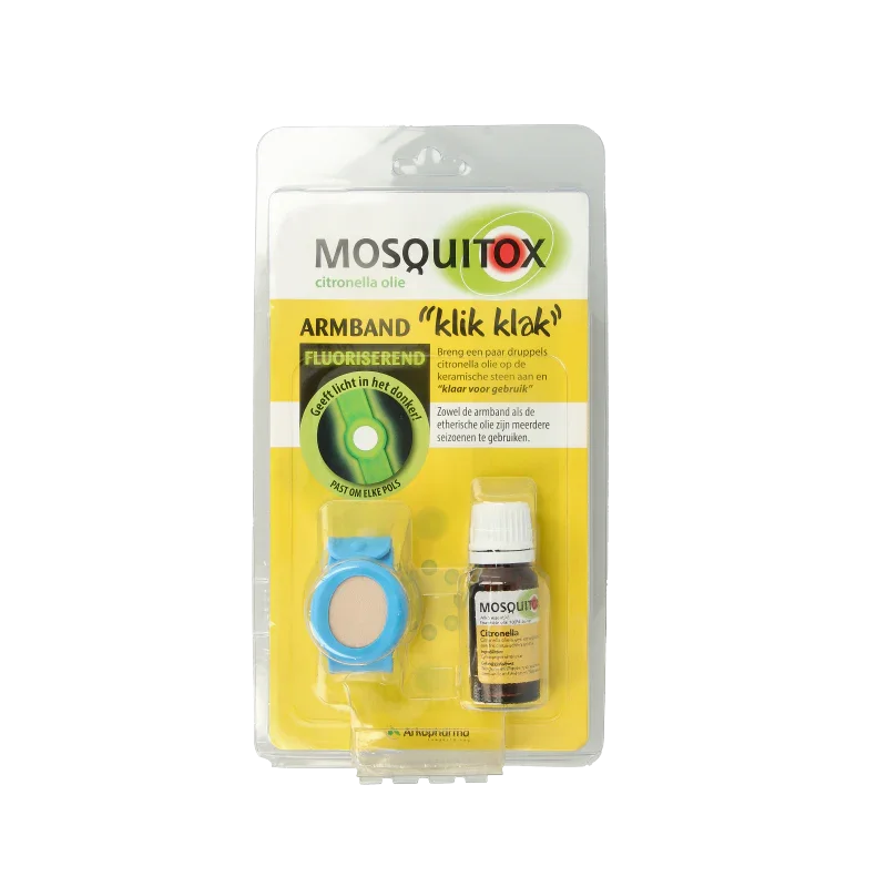 Mosquitox Armband met etherische olie 10 Milliliter
