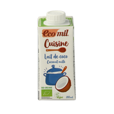 Ecomil Kokosmelk cuisine bio 200 Milliliter