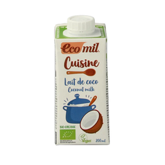 Ecomil Kokosmelk cuisine bio 200 Milliliter