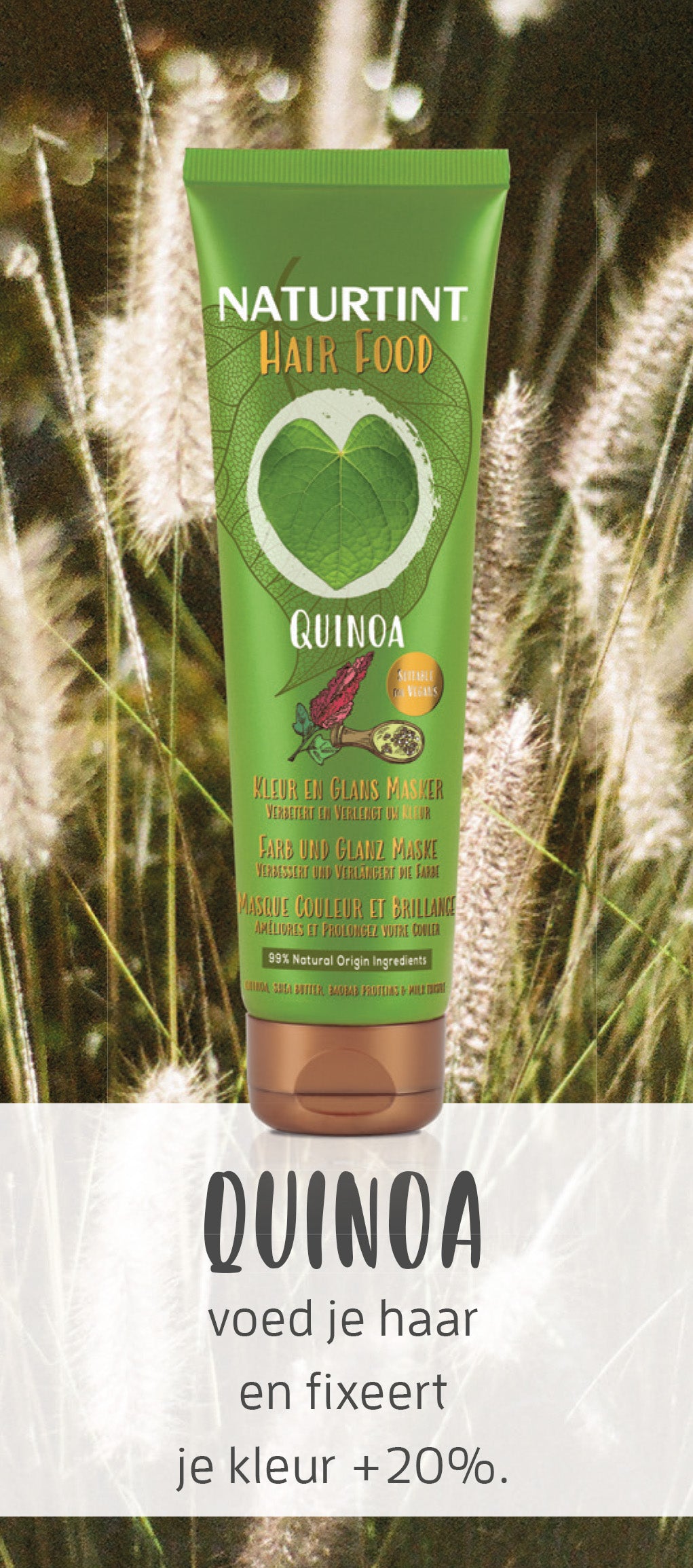 Naturtint Hairfood quinoa masker 150 Milliliter