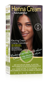 Naturtint Henna cream 1.0 zwart 110.00 Milliliter