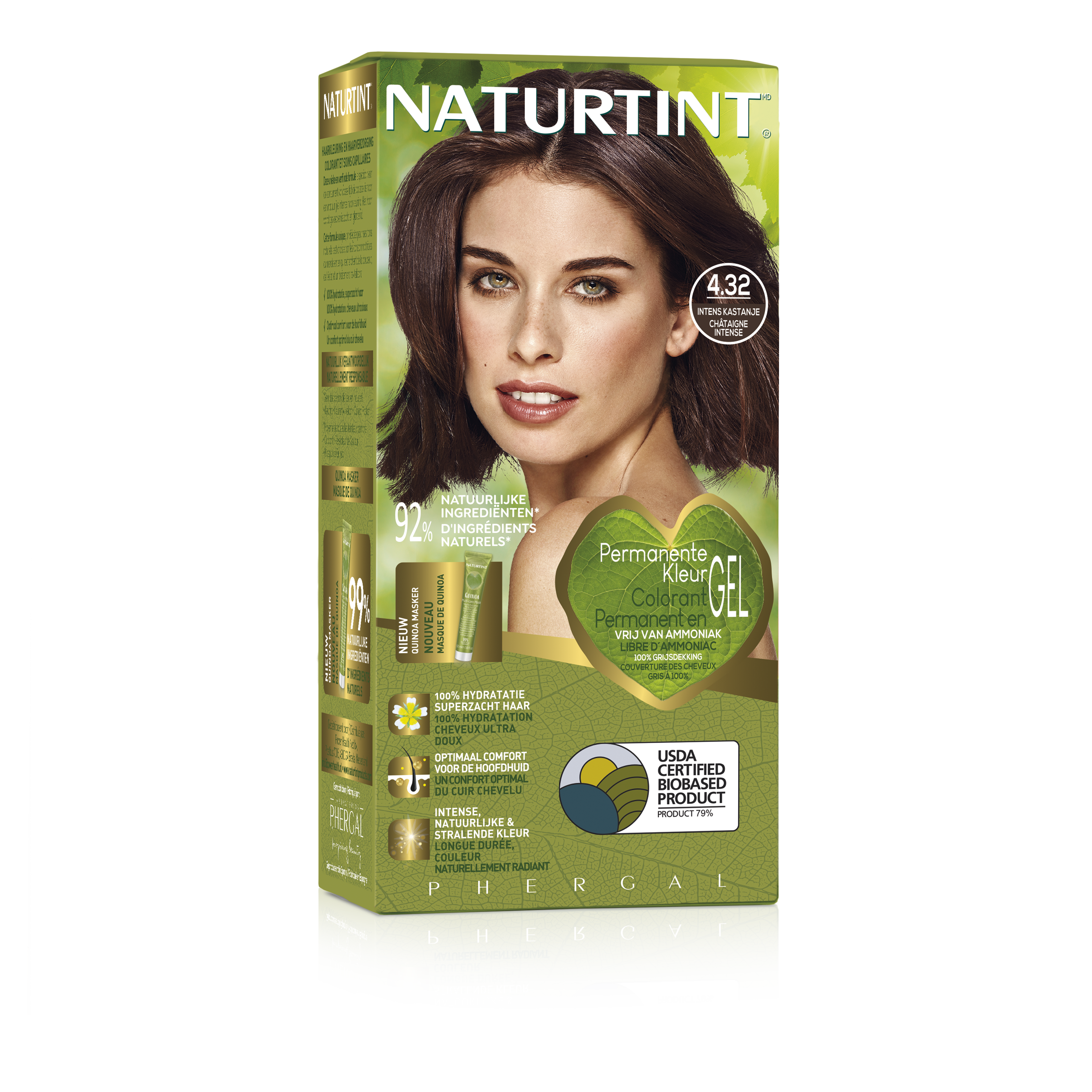 Naturtint Intens 4.32 kastanje 170.00 Milliliter