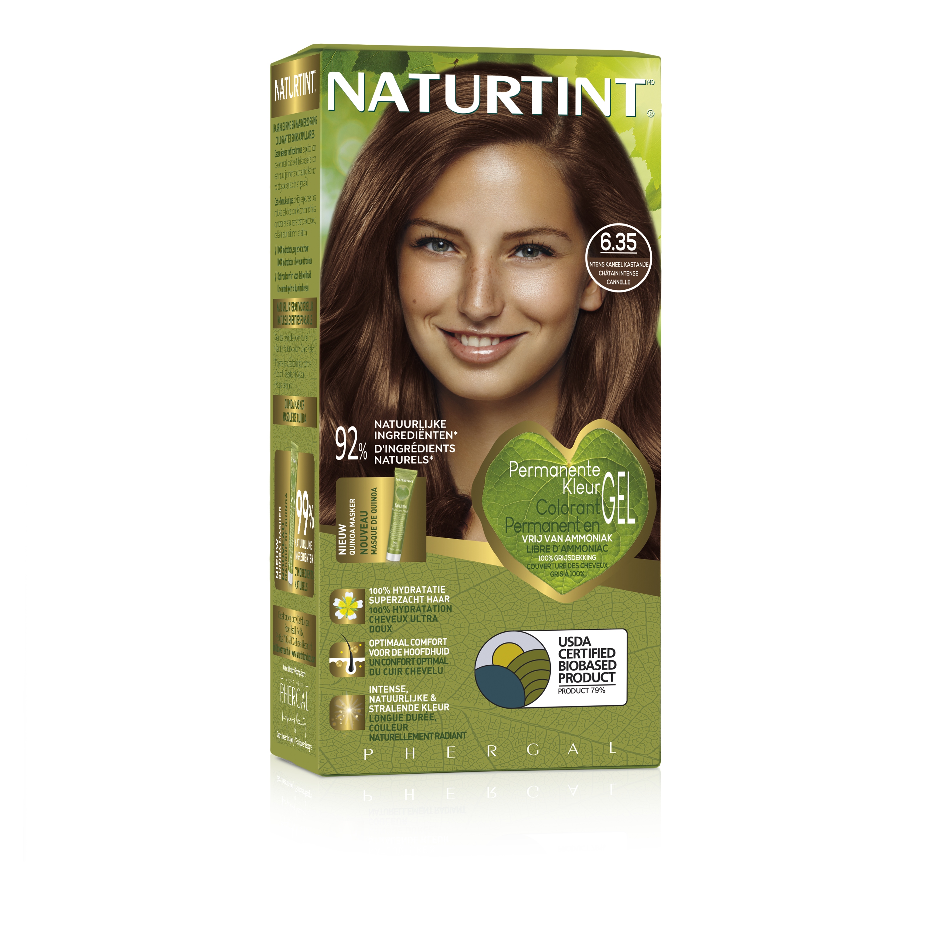 Naturtint 6.35 Intens kaneel kastanje 170.00 Milliliter