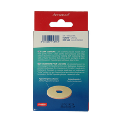 Deramed Likdoorn anti druk ring 3mm one size 9 Stuks