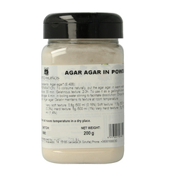 Porto Muinos Agar agar poeder bio 200 Gram
