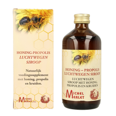 Michel Merlet Honing - propolis luchtwegen siroop 250 Milliliter