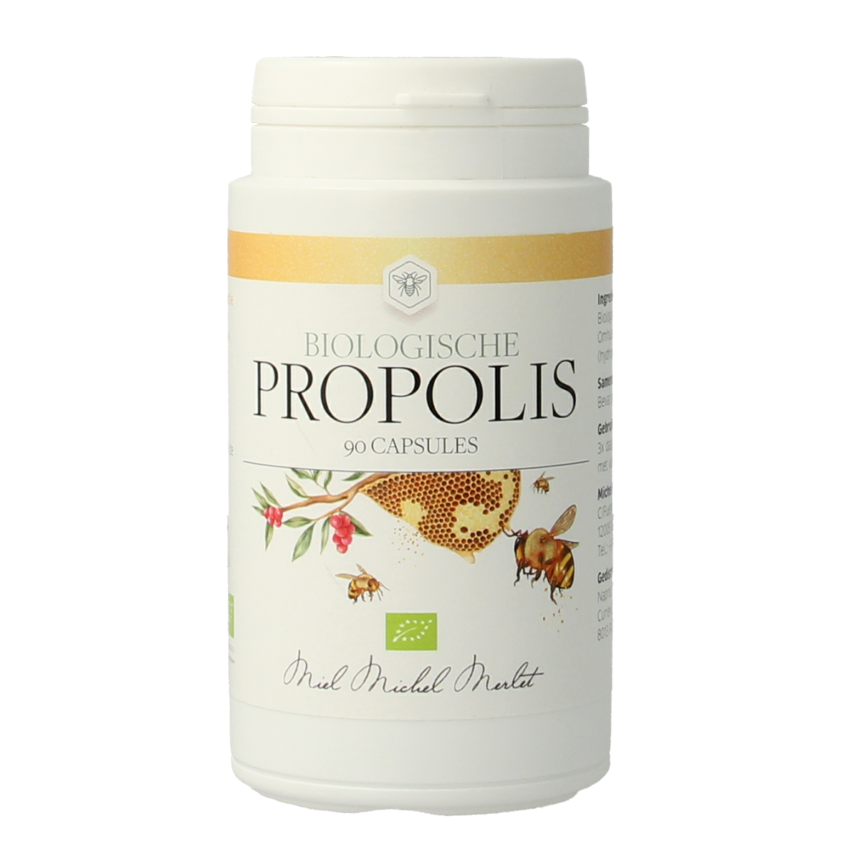 Michel Merlet Propolis capsules bio 90.00 Capsules