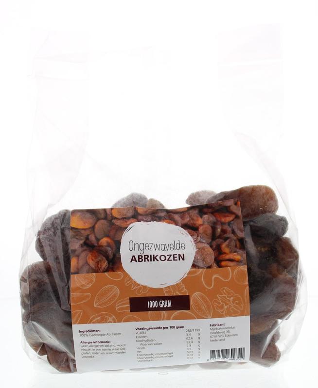 MijnNatuurwinkel Abrikozen ongezwaveld 1.00 Kilogram