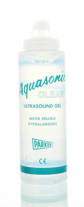 Parker Aquasonic clear ultrasound gel 250.00 Milliliter