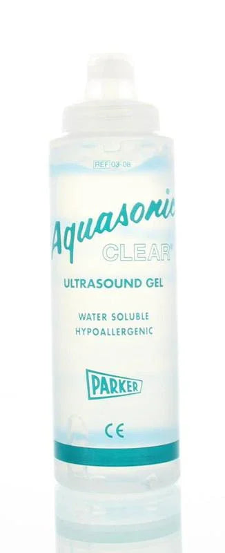 Parker Aquasonic clear ultrasound gel 250 Milliliter