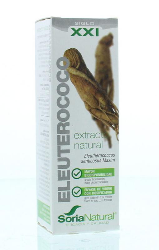 Soria Natural Eleutherococcus senticosus XXI extract 50 Milliliter