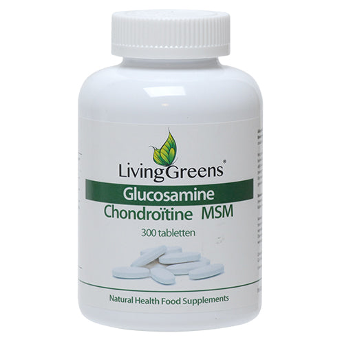 Livinggreens Glucosamine chondroitine MSM 300.00 Tabletten