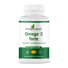 Livinggreens Omega 3 visolie forte 96.00 Capsules