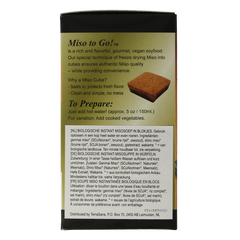 TS Import Instant miso cubes classic bio 21 Gram