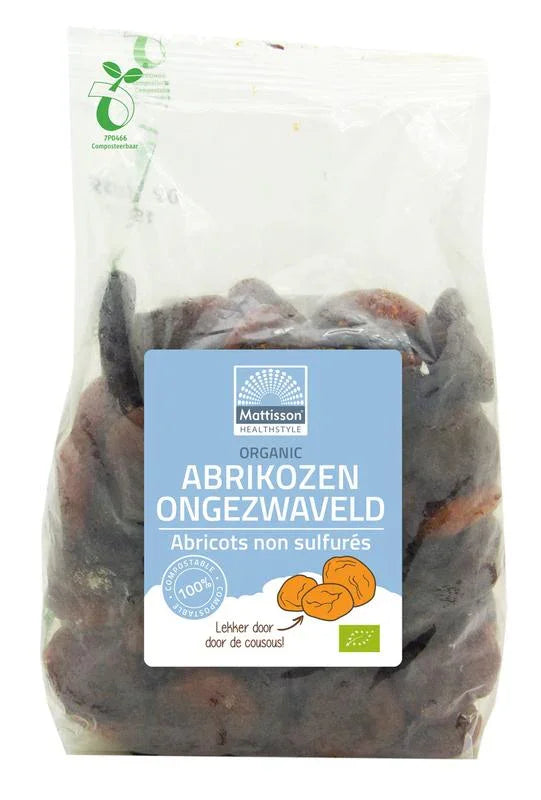 Mattisson Abrikozen ongezwaveld bio 500 Gram