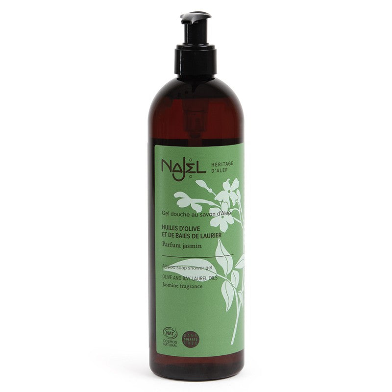 Najel Aleppo Showergel jasmijn 500 Milliliter