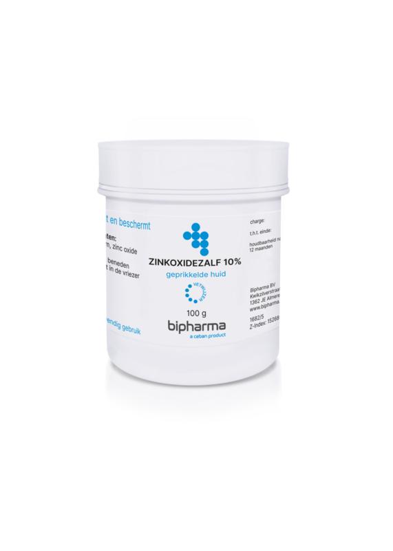Bipharma Zinkoxidezalf 10% 100 Gram
