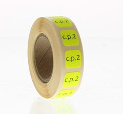 Brocacef Strooketiket controle paraaf 2 750 Stuks