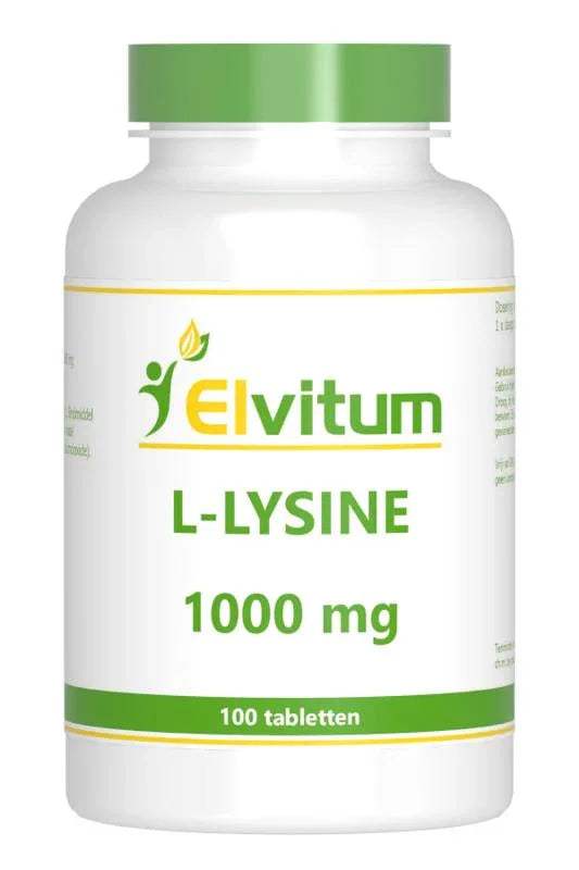 Elvitum L-Lysine 1000mg 100 Tabletten