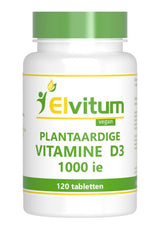 Elvitum Vitamine D3 1000IE vegan 120 Tabletten