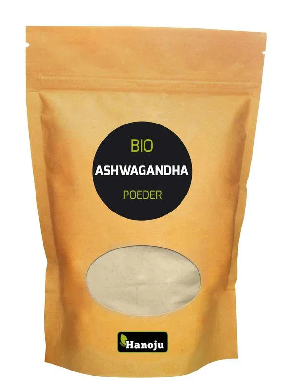 Hanoju Ashwagandha organic poeder bio 250 Gram