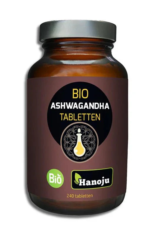 Hanoju Ashwagandha organic 500mg 240 Tabletten