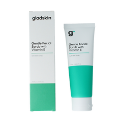 Gladskin Facial scrub gentle with vitamine E 75 Milliliter