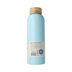 Waterdrop Roestvrijstalen drinkfles pastel turqu matt 600ml 1.00 Stuks