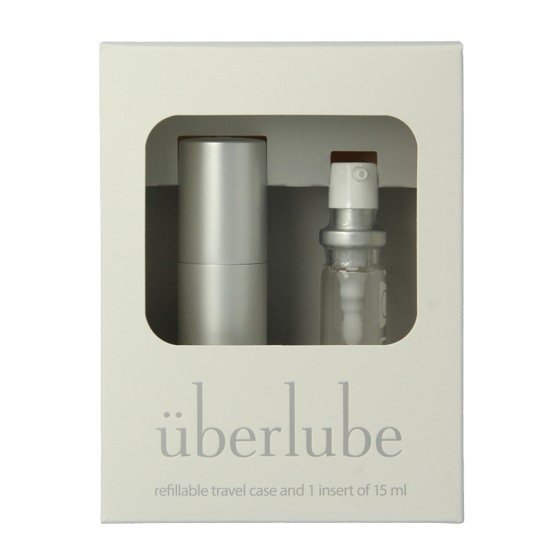 Uberlube Good to go zilver 15 Milliliter