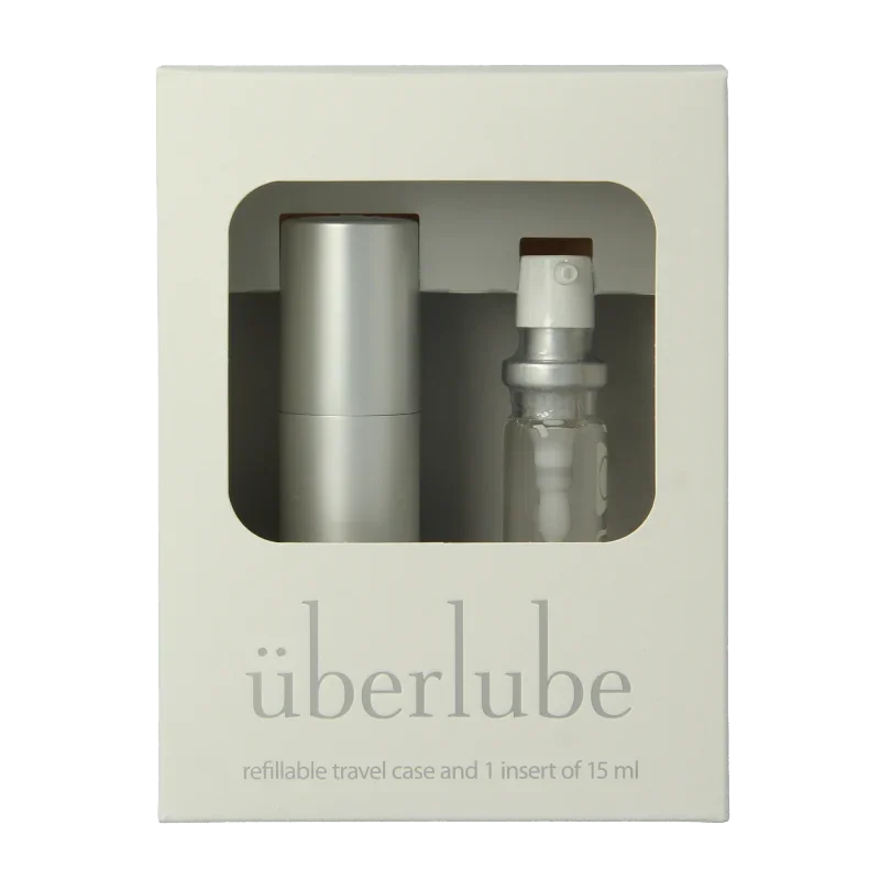 Uberlube Good to go zilver 15 Milliliter