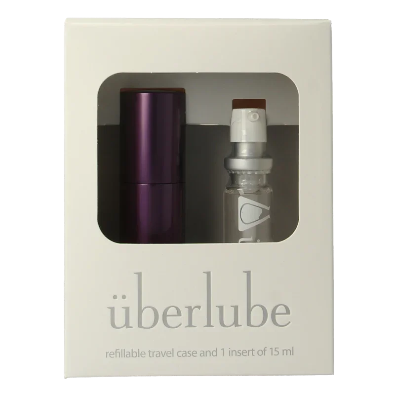 Uberlube Good to go paars aubergine 15 Milliliter