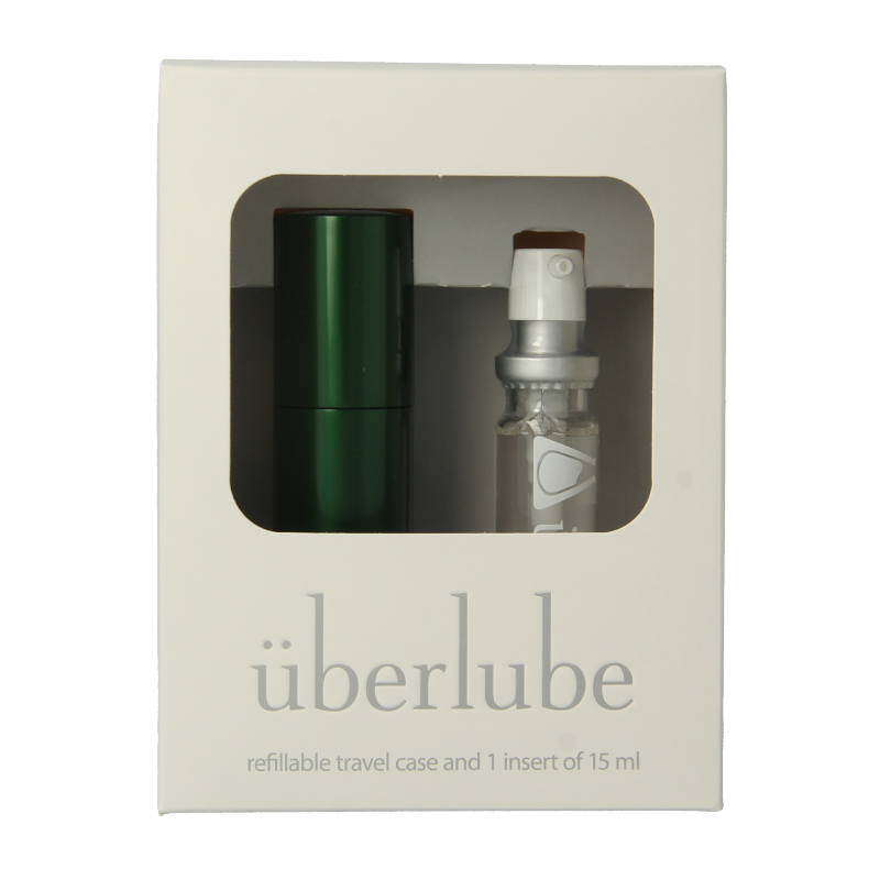 Uberlube Good to go groen velvet chaise 15.00 Milliliter