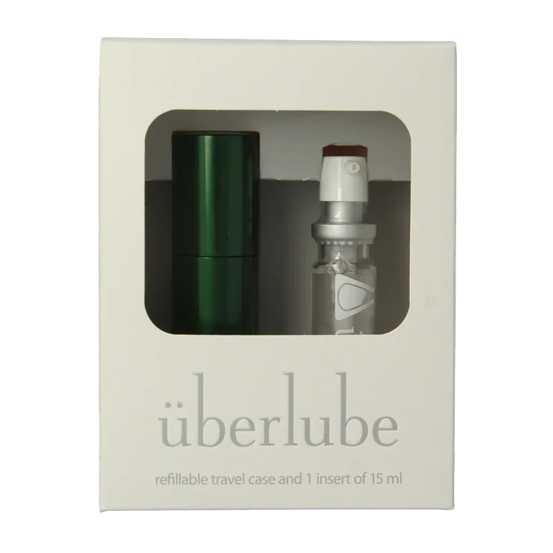 Uberlube Good to go groen velvet chaise 15 Milliliter