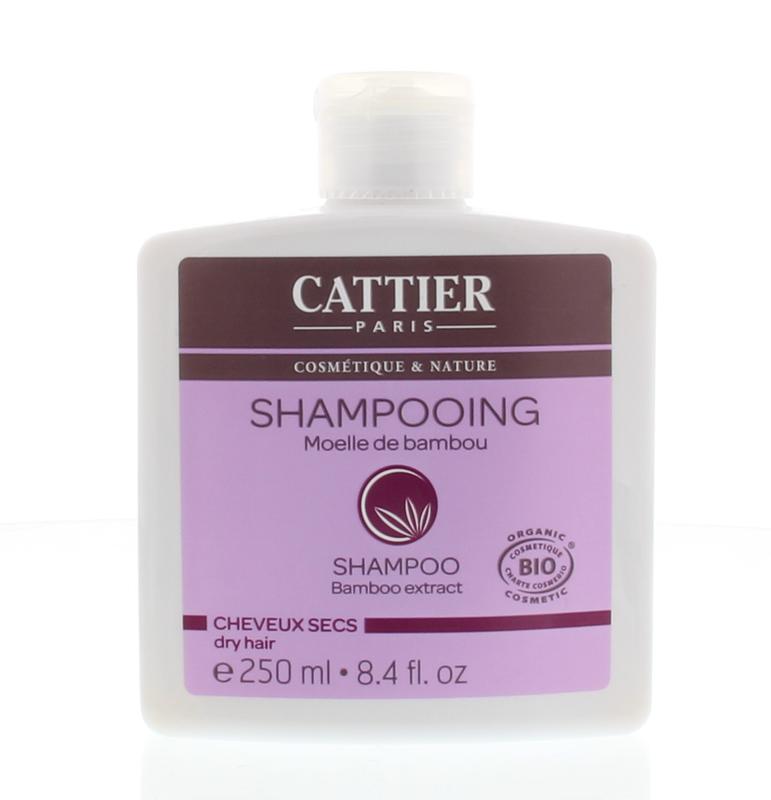 Cattier Shampoo droog haar bamboe 250 Milliliter