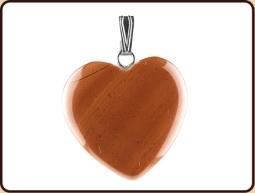 Ruben Robijn Hanger hart 20mm jaspis 1 Stuks