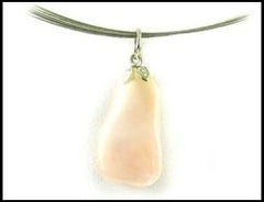 Ruben Robijn Edelsteenhanger roze kwarts 1 Stuks