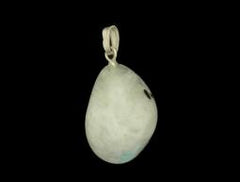 Ruben Robijn Edelsteenhanger maansteen regenboog spectroliet 1 Stuks