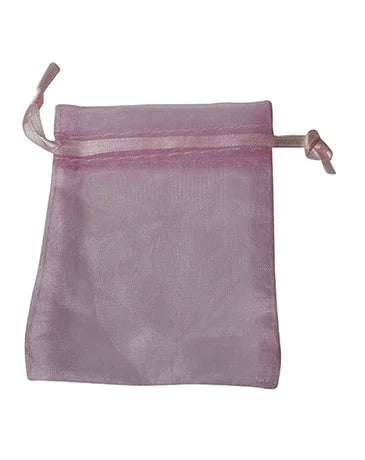 Ruben Robijn Organza buidel roze 1 Stuks