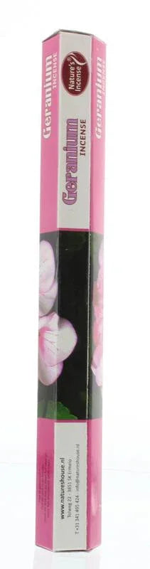 Natures Incense Wierook geranium 20 Stuks