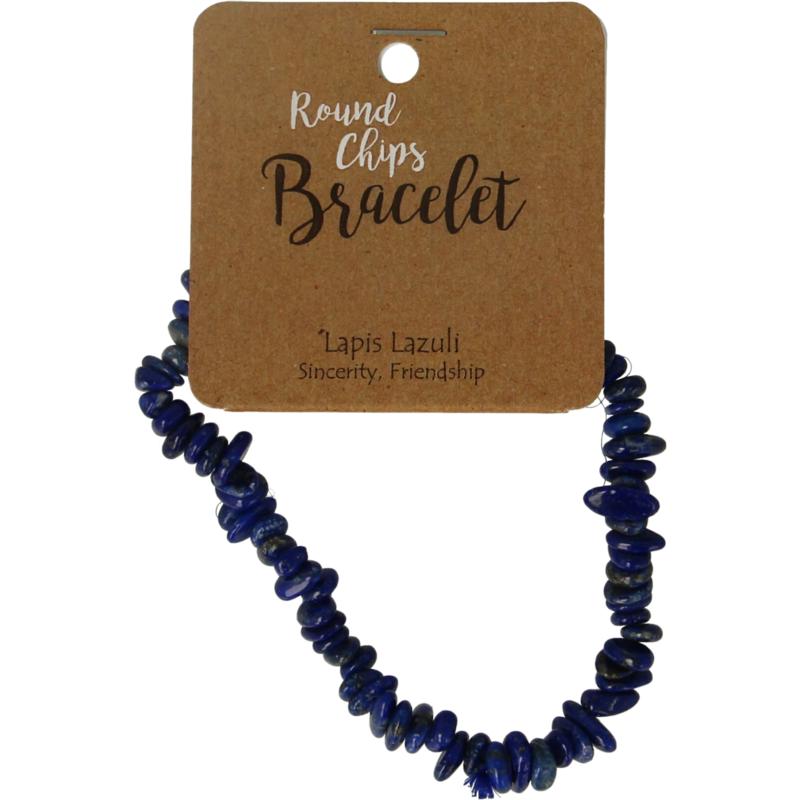 Steengoed Splitarmband lapis lazuli 1 Stuks