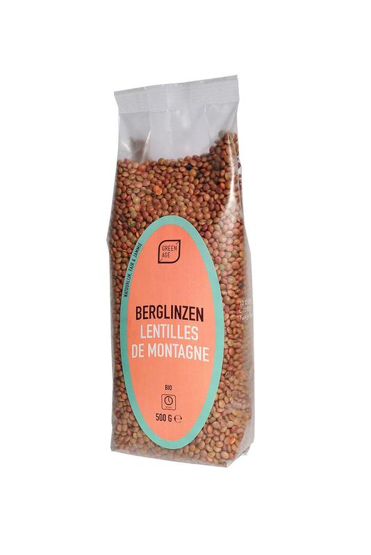 Greenage Berglinzen bio 500.00 Gram