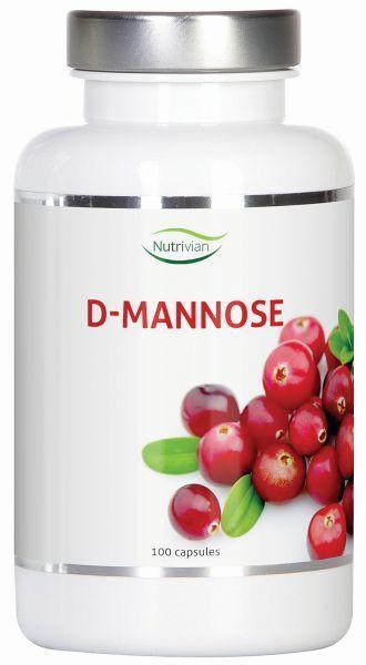 Nutrivian D-Mannose 500mg 100 Capsules